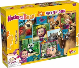 LISCIANI MASZA I MIŚ - MaxiFloor Puzzle 2