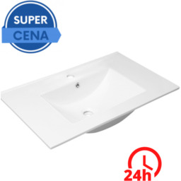 Umywalka meblowa 76,5x16x46cm SLIM