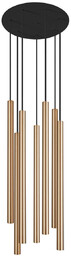 Lampa tuby LASER SOLID BRASS VII 490 mosiądz