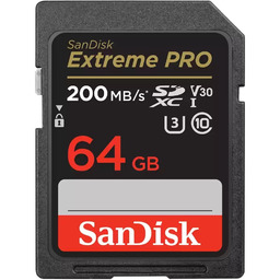 SanDisk SDXC 64GB Extreme Pro V30 UHS-I U3