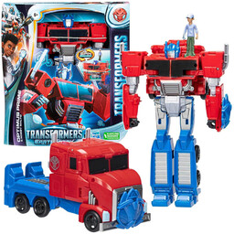 TRANSFORMERS ROBOT OPTIMUS PRIME + FIGURKA ROBBY MALTO