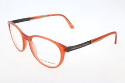Okulary PORSCHE DESIGN P8261-C. Okulary korekcyjne, Kolor czerwony.