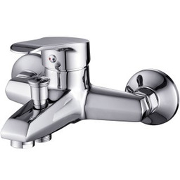 CERSANIT Bateria wannowo-prysznicowa ścienna AMET chrom S951-003