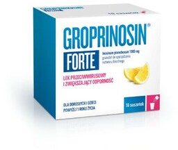 Groprinosin Forte 1000mg granulat, 10sasz.