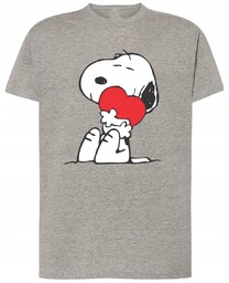 T-Shirt męski nadruk Snoopy Dog r.L