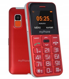 Telefon MyPhone Halo Easy Czerwony Dla Seniora