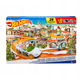 Zestaw samochodów Mattel Hot Wheels Advent Calendar
