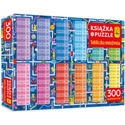 Wilga Play, puzzle, Tabliczka Mnożenia, 300 el.