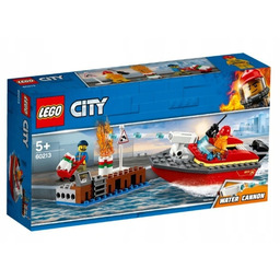 Klocki Lego City Pożar w dokach 60213