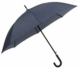 Fresk Parasolka Złote kropki Indigo