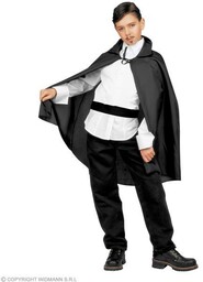 Peleryna Zorro, czarna, 90 cm