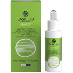 BasicLab Antyoksydacyjne Serum Wyrównujące Specjalistyczne serum z witaminą