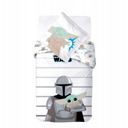 Pościel 140x200 Star Wars Gwiezdne Wojny Mandalorian Baby