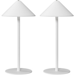 Lampa stołowa LED z akumulatorem, zestaw 2 szt.,