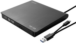 SAVIO NAGRYWARKA ZEWNĘTRZNA TYPU SLIM CD/DVD R/RW -