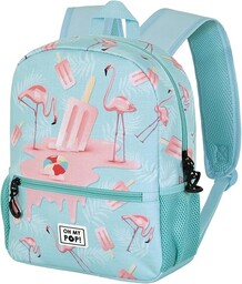 Oh My Pop! Ice Flamingo -Plecak Sweet, Turkusowy,