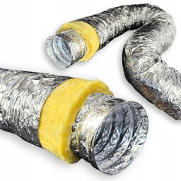 Kanał wentylacyjny Thermoflex przewód Izolowany rura spiro fi160/5m