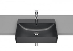 ROCA A32753S640 INSPIRA SQUARE Umywalka półblatowa 550x420 FINECERAMIC