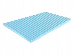 Materac 130x200 nawierzchniowy masujący przewiewny nakładka pianka 4cm