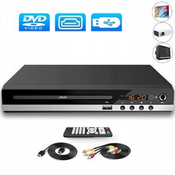 Odtwarzacz Blu-ray Z Rozdzielczością Full Hd Usb CD