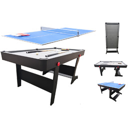 Kugaro Stół bilardowy UP! 6FT składany 3w1