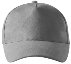 CZAPKA UNISEX MALFINI 5P 307, SIWOSZARY