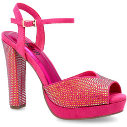 Sandały na platformie - MENBUR 24791 FUKSJA