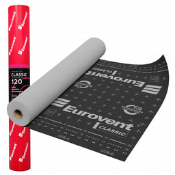 Membrana Dachowa Eurovent Classic 120g Mocna Folia