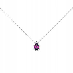 NASZYJNIK ŁEZKA SWAROVSKI +