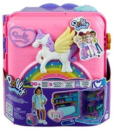 POLLY POCKET Lalka Walizka Wakacyjny kurort HKV43