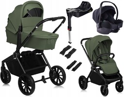 Wózek Lionelo Mika Plus Cosmo I-size Baza Dock
