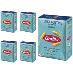 Makaron Barilla bezglutenowy Senza Glutine Fusilli 5x400g Włoski