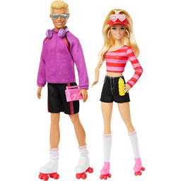 Barbie Fashionistas Barbie i Ken na wrotkach 65