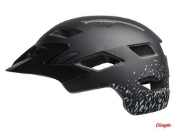 Bell Kask dziecięcy Sidetrack matte black silver fragments
