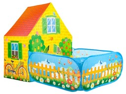 IPLAY Namiot dla dzieci domek suchy basen Farma