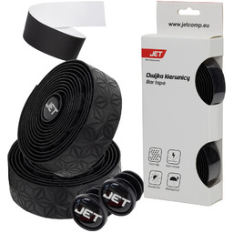 Owijka kierownicy szosowej JET A-830 2,5mm, czarna, antypoślizgowa