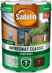 Impregnat CLASSIC HYBRYDOWY Tek 4,5 l Sadolin