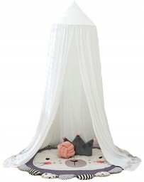 Baldachim Biały Namiot Wiszący Nad Łóżko Łóżeczko