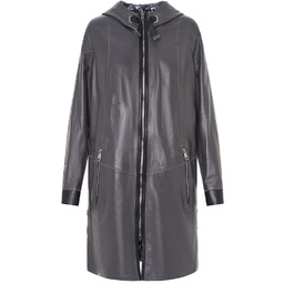 Bukowski Dwustronna damska kurtka skóra naturalna długa