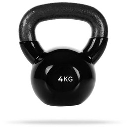 GymBeam Kettlebell Czarny 4 kg
