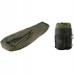 M-Tac Śpiwór 230 cm rip-stop Zielony pokrowiec Edc