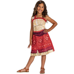 Disguise 171119L-EU MOANA/VAIANA CLASSIC (UE) fantazyjny kostium, czarny