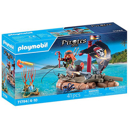 Playmobil, Piracka tratwa ze skarbem 71794, klocki