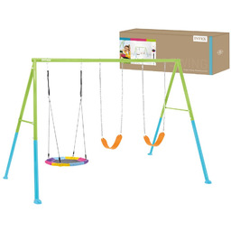 Trzyfunkcyjny zestaw huśtawek 343 235 200 Intex 44133
