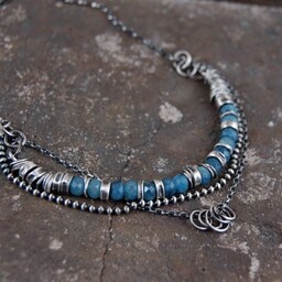 Pakamera Akwamaryn - naszyjnik