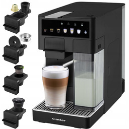 Ekspres do kawy ciśnieniowy+kapsułkowy Nespresso+Dolce Gusto+Cafissimo milk