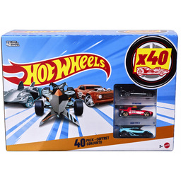 Hot Wheels Czterdziestopak Zestaw 40 Autek resoraków 1:64