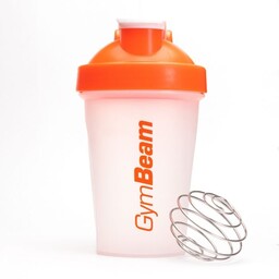 GymBeam Szejker przezroczysto-pomarańczowy 400 ml
