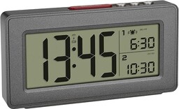 Cyfrowy budzik radiowy TFA 60.2563.10, data, dzień tygodnia,