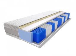 Materac Devi Multipocket 200x200 cm Średnio twardy Pianka